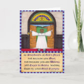 De Remerciements Pasteur Pasteur Pasteur Pasteur Pastor Carte d'app (Devant)