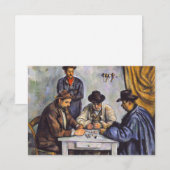 De Remerciements Paul Cezanne - La carte (Devant / Derrière)