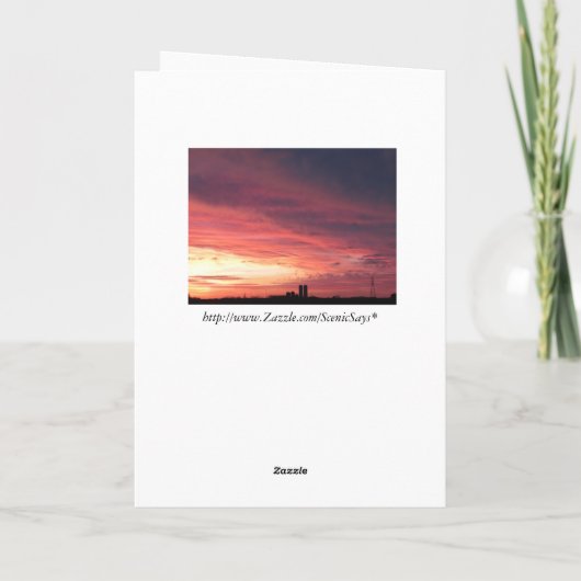 De Remerciements Penser à vous ~ 5 carte (Dos)