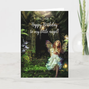 DE REMERCIEMENTS PETITE CARTE D'ANGE ANGEL