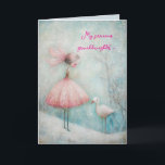 DE REMERCIEMENTS PINK TUTU GRANDDAUGHTER CARTE D'ANNIVERSAIRE<br><div class="desc">C'est une belle carte d'anniversaire pour votre petite-fille spéciale.</div>