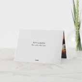 DE REMERCIEMENTS PRESQUE PARFAIT CARTE D'ANNIVERSAIRE FRÈRE (Dos)