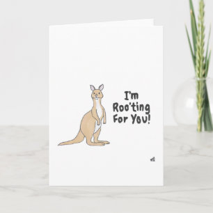 De Remerciements Racing pour vous Carte Kangaroo