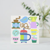 DE REMERCIEMENTS RENCONTRONS-NOUS POUR LA CARTE À NOTATION PLATE-CA (Debout devant)