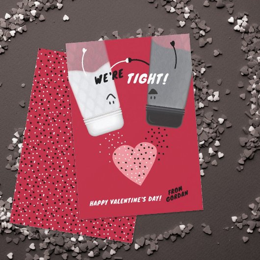 De Remerciements Salt & Pepper Classroom Carte Saint-Valentin