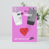De Remerciements Salt & Pepper Classroom Carte Saint-Valentin (Debout devant)