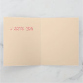 De Remerciements Sois ma carte valentine (Intérieur)