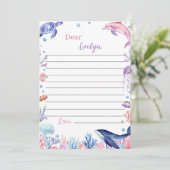 De Remerciements Sous La Carte Message Capsule Heure D'Anniversaire (Debout devant)