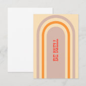 De Remerciements Soyez bien Carte pour notes - Flora (Devant / Derrière)