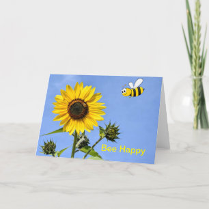De Remerciements Soyez Heureux. Carte vierge