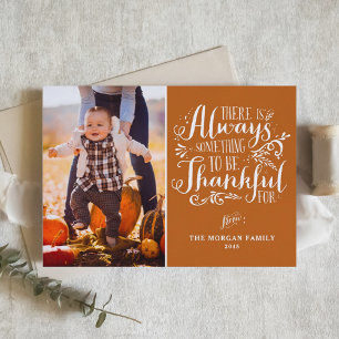 De Remerciements Soyez Remercié Citation Orange Thankgiving Carte p