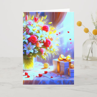 De Remerciements Une belle carte pour envoyer votre amour