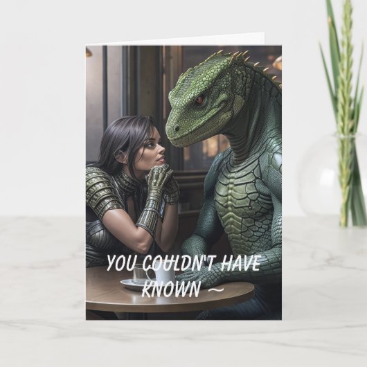 DE REMERCIEMENTS UNE CARTE MONSTER BREAK-UP/DIVORCE (Devant)