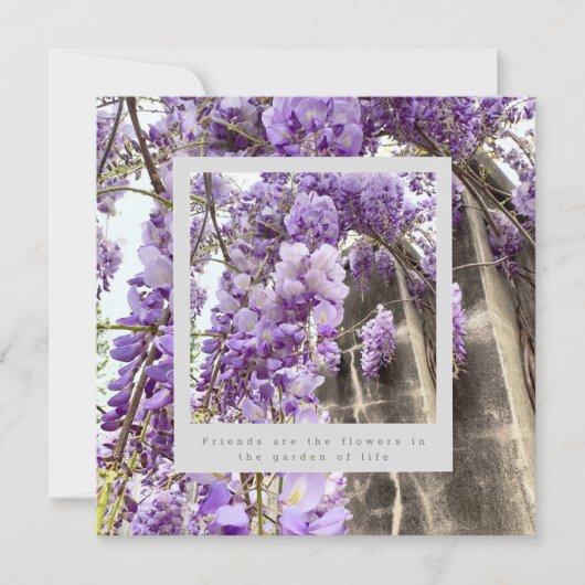 De Remerciements Une carte pour l'amitié (Devant)