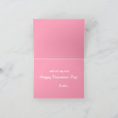 De Remerciements Une (Presque) Carte Valentine Traditionnelle (Intérieur)