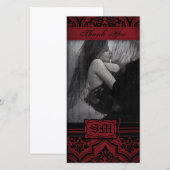 De Remerciements Vampire mariée TY Carte photo (Devant / Derrière)