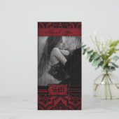 De Remerciements Vampire mariée TY Carte photo (Debout devant)