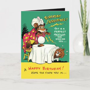 De Remerciements Vintage Joyeux Anniversaire Gay Spirits Carte Fant