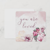 De Remerciements Votre carte Are Love - Affirmation (Devant / Derrière)