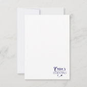 De Remerciements Vous êtes ma carte d'amour (Dos)