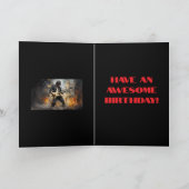 DE REMERCIEMENTS VOUS ROCK CARTE D'ANNIVERSAIRE (Intérieur)