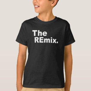 De remix-overeenkomende reeks t-shirt