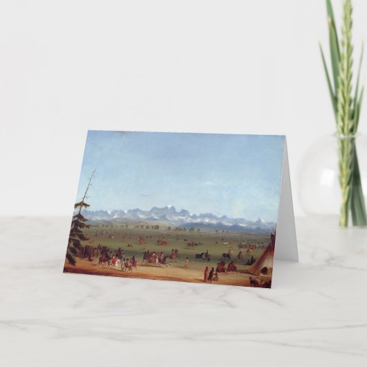 De rendezvous nabij de groene rivier kaart (Voorkant)