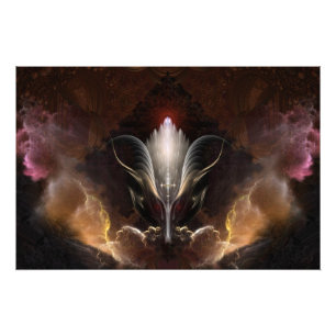 De Renidron Fractal Art Photo Enlargement Foto Afdruk