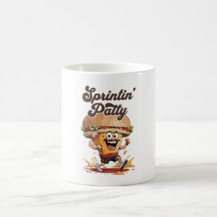 De Rennende Cheeseburger Koffiemok