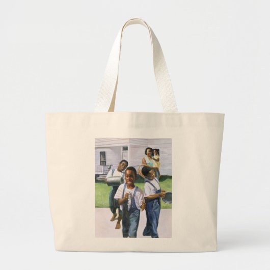 De repetitie 2000 grote tote bag (Voorkant)