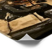 "De repetitie" in acryl Poster (Hoek)