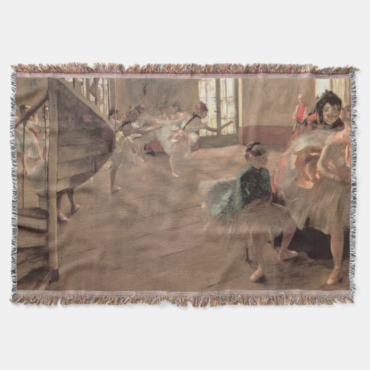 De repetitie van Edgar Degas,  balletkunst Deken (Voorkant)