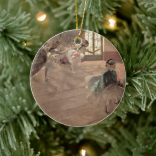 De repetitie van Edgar Degas,  balletkunst Keramisch Ornament