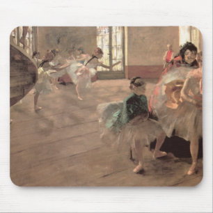 De repetitie van Edgar Degas, Klassieke balletkuns Muismat