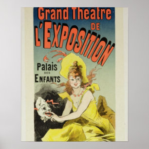 De reproductie van een poster adverteren de "Grand