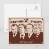 De Republiek Briefkaart (Voorkant / Achterkant)
