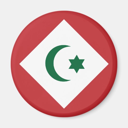 de Republiek Rif, Marokko Magneet (Voorkant)