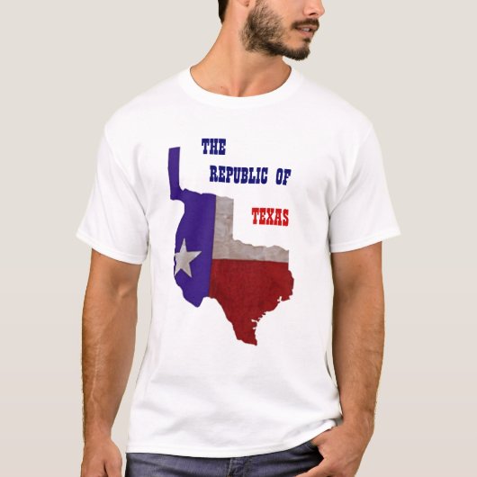 DE REPUBLIEK TEXAS T-SHIRT (Voorkant)