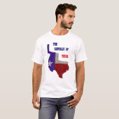 DE REPUBLIEK TEXAS T-SHIRT (Voorkant volledig)