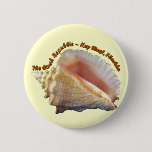 De Republiek Tsjechië Ronde Button 5,7 Cm