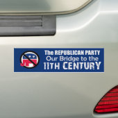 de republikeinse partij bumpersticker (Op auto)