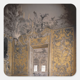 De Rest Room Leading Vierkante Sticker