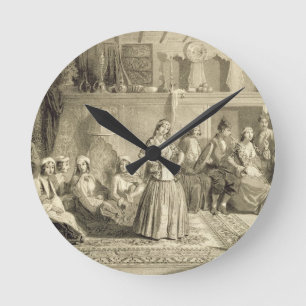 De Rest Room vlakbij de Baths in Shemakha, op de S Ronde Klok