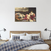 De rest van de vlucht naar Egypte, 1628 Canvas Afdruk (Insitu (Slaapkamer))