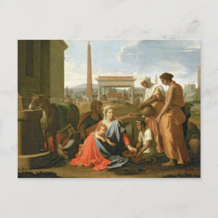 De rest van de vlucht naar Egypte Briefkaart