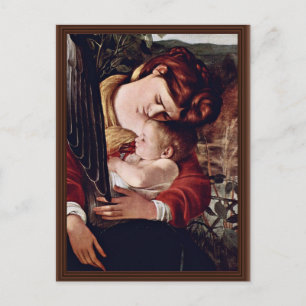 De rest van de vlucht van Michelangelo naar Egypte Briefkaart