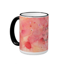 De rest van mijn leven lachen 15 oz Ringer Mok