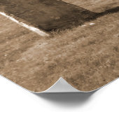 De Resting Place Churchyard Scotland Poster (Hoek)