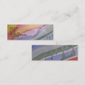 de résumé carte de visite maigre maintenant (Devant / Derrière)