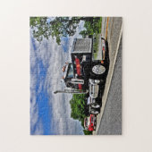 De retour dans le puzzle noir de Superliner (Vertical)